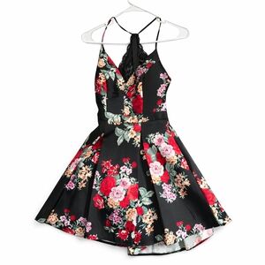 Floral Halter Dress
